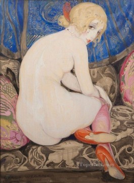 Gerda Wegener Painting - nude Gerda Wegener